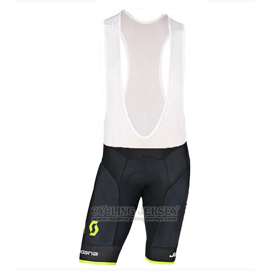 2018 Cycling Jersey Mitchelton Scott Black Short Sleeve and Bib Short